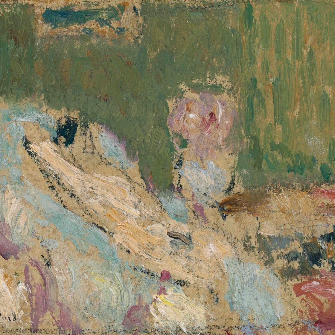 Edouard Vuillard — "Танец на диване" ("Юпитер и Антиопа", этюд по мотивам картины Тициана из Лувра)