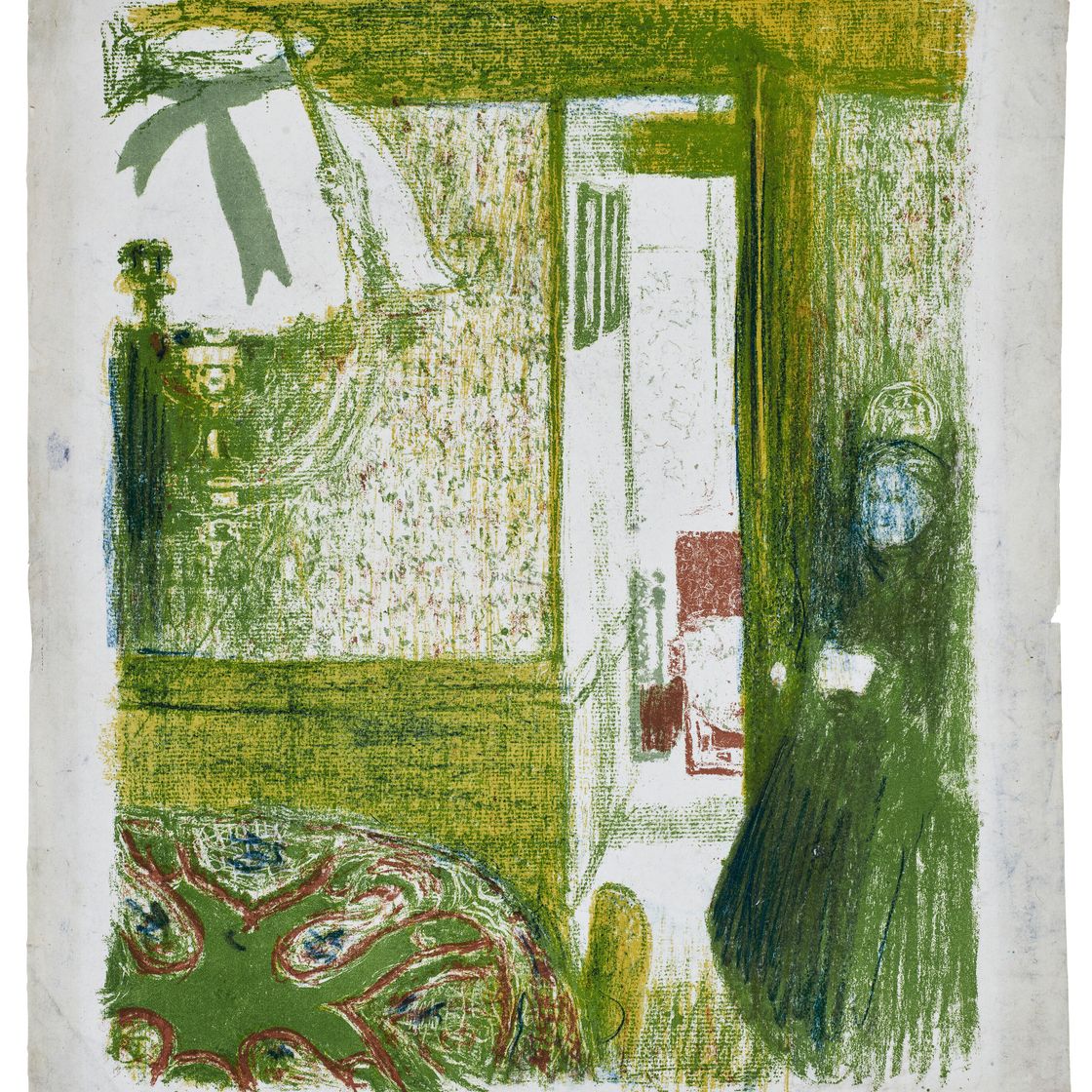 Edouard Vuillard — Интерес в стиле отстранения от работы, от оплаты труда и интересов, изображение 3