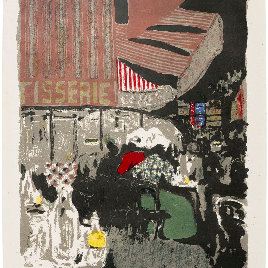 Edouard Vuillard — Кондитерская La Patisserie, из магазинов для посетителей