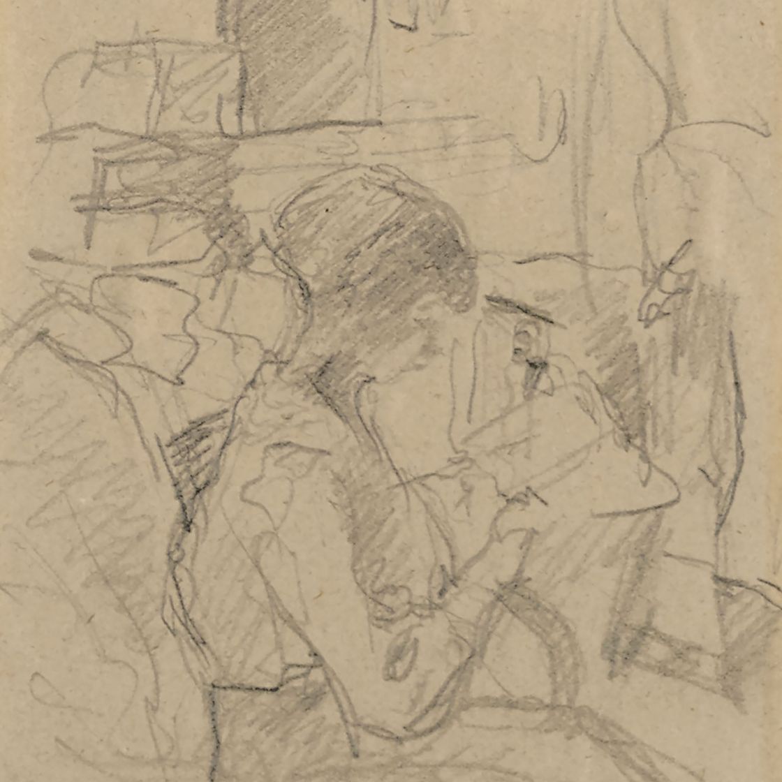 Edouard Vuillard — Молодая девушка-лизант