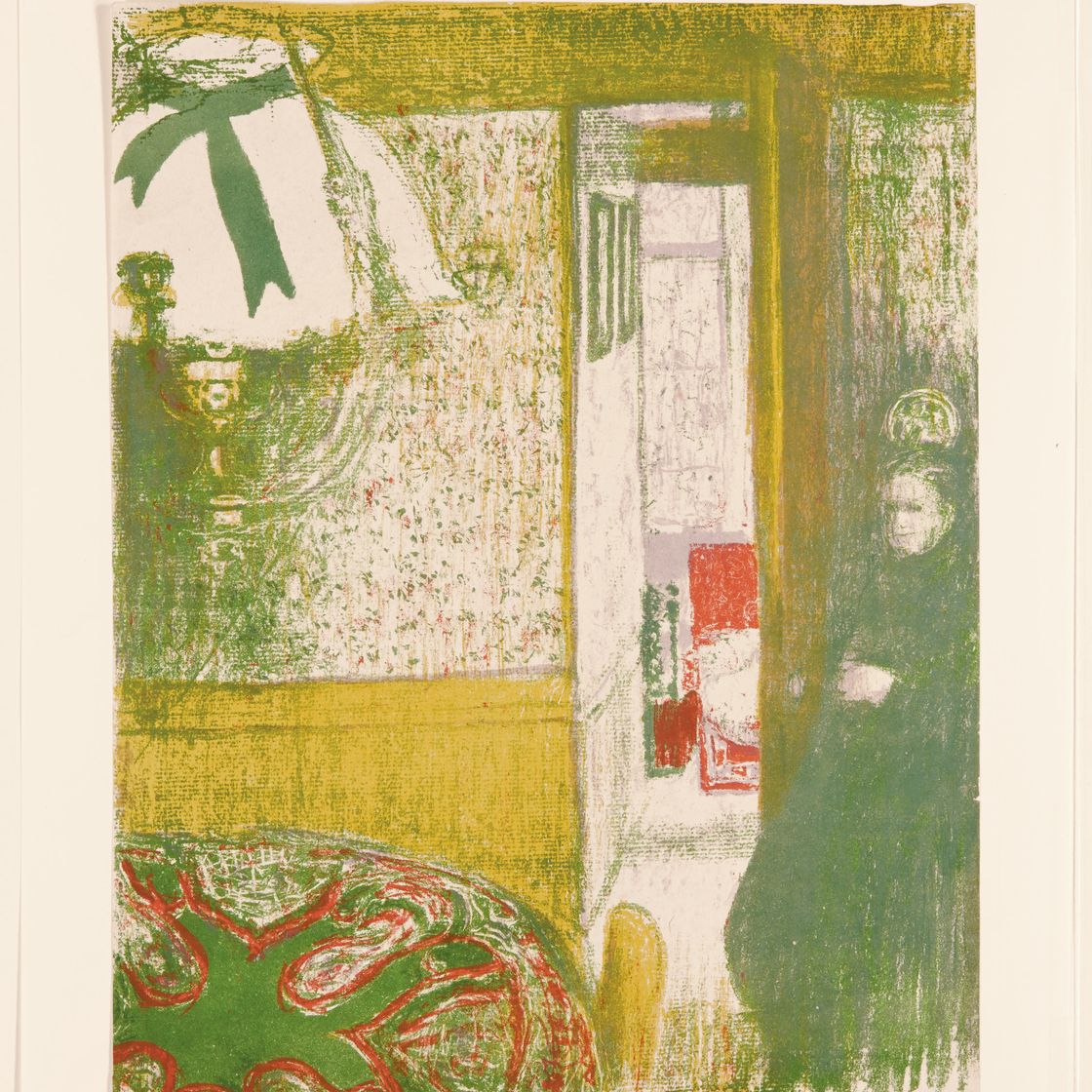 Edouard Vuillard — Интерьер из роз-шатров, от: Paysages et Intérieurs, изображение 2