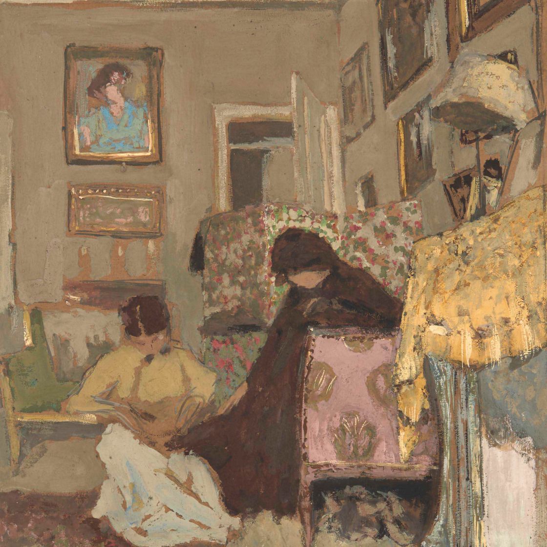 Edouard Vuillard — Этюд о кружевах на дне