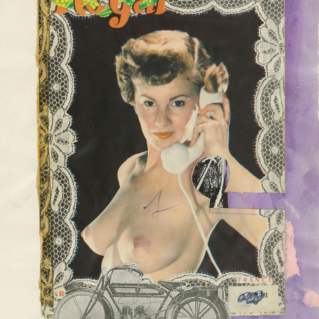 Eduardo Paolozzi — Регал (спереди) и Жинетт (сзади)