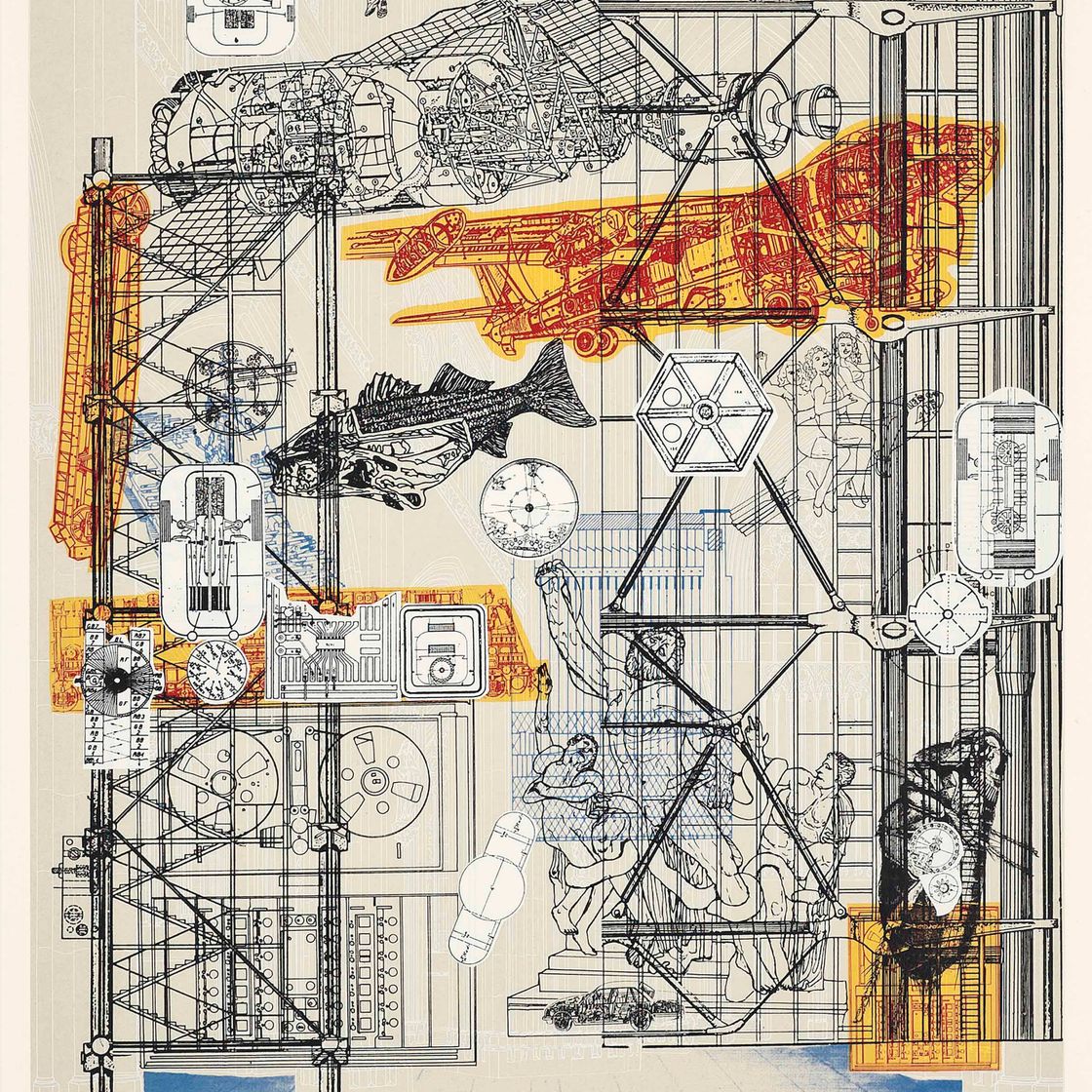 Eduardo Paolozzi — Чертежи для Нового музея