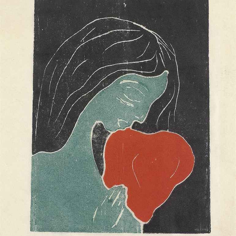 Edvard Munch — Сердце (Шифлер, 134; Волль, 135)