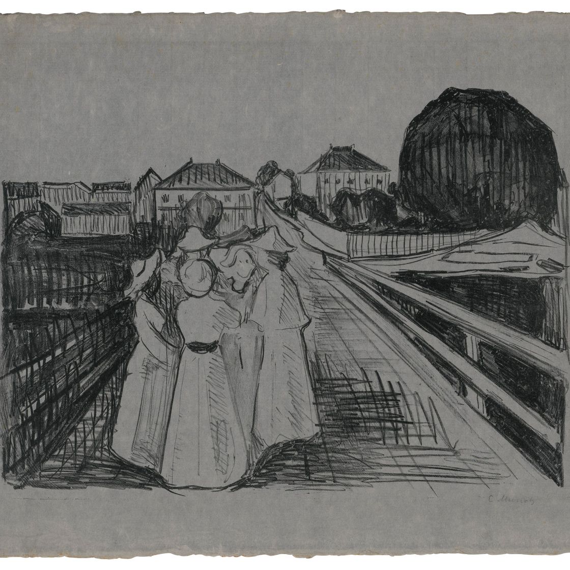 Edvard Munch — На мосту