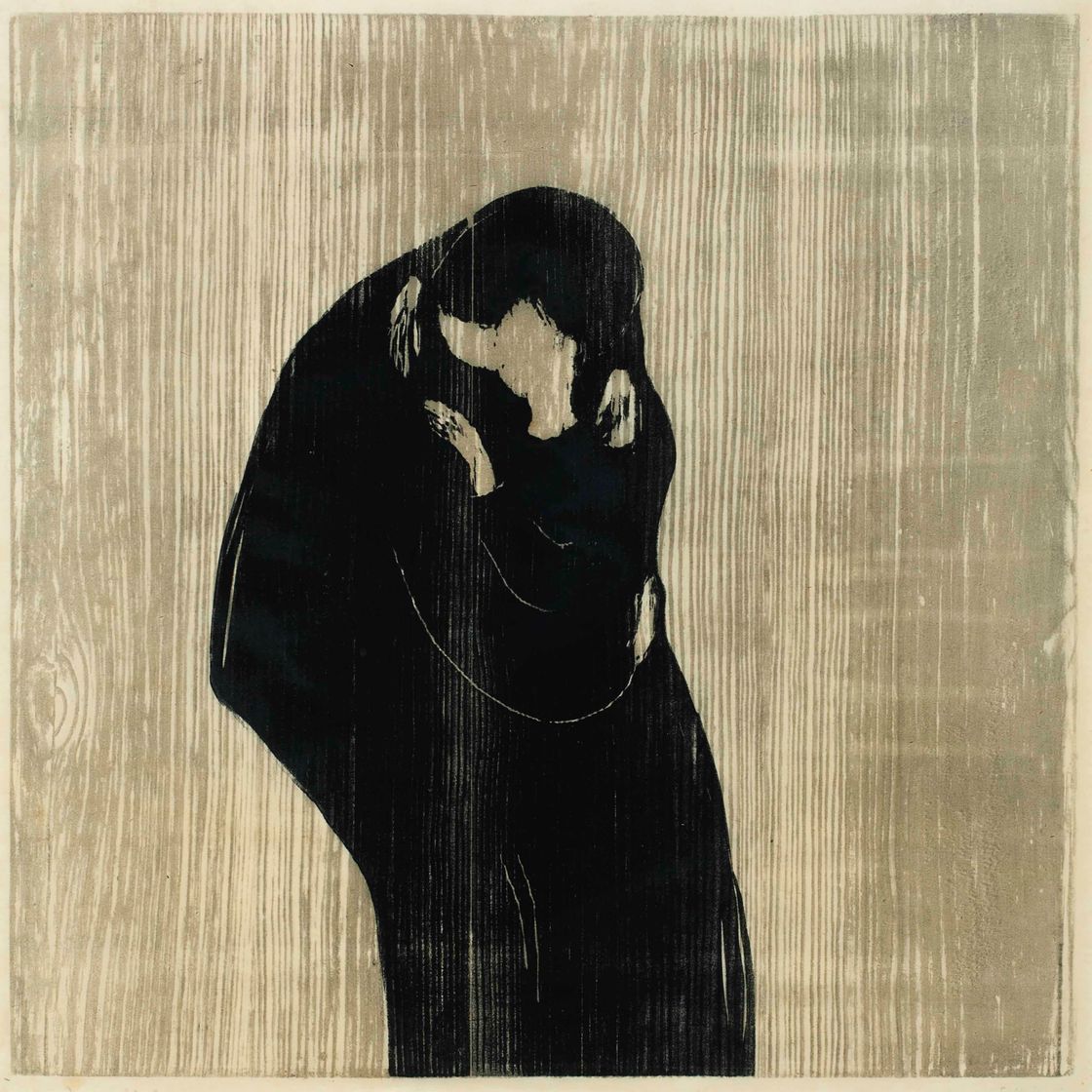 Edvard Munch — Дер Кусс (Sch. 102D; W. 204)