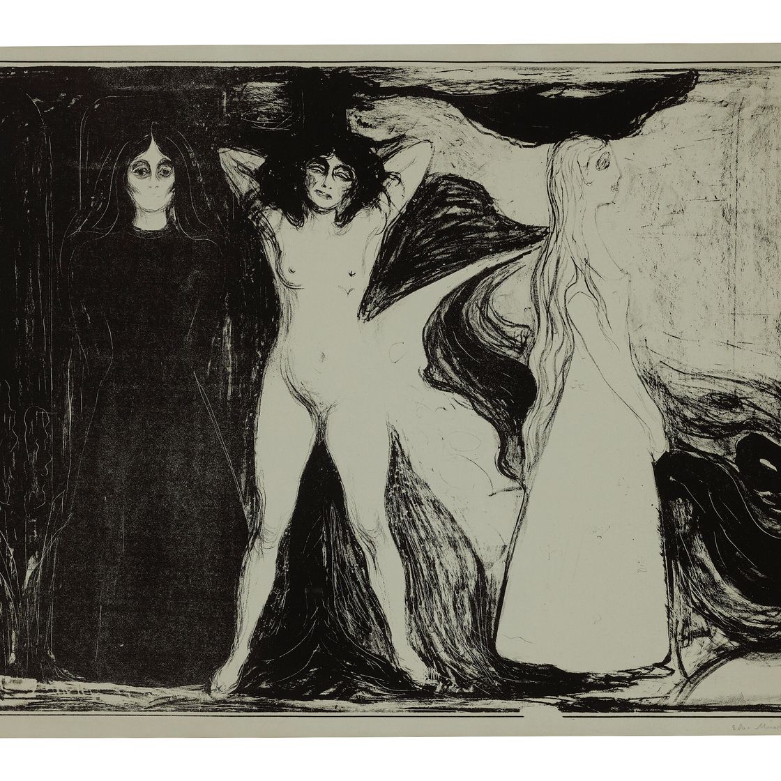 Edvard Munch — Дас Вайб (женщина), изображение 1
