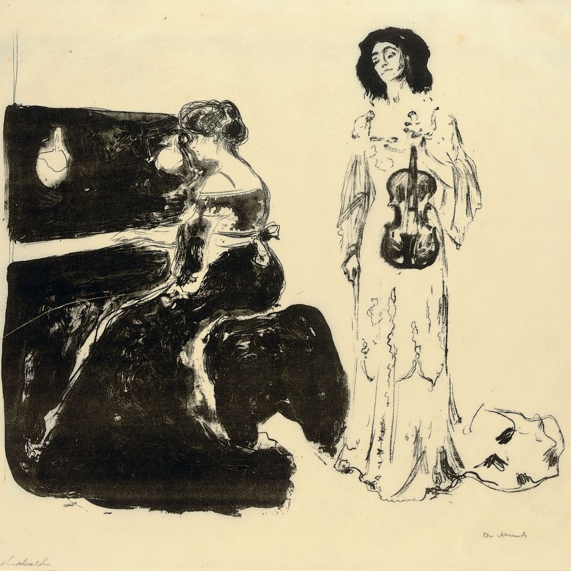 Edvard Munch — Скрипичный концерт (Sch. 211; W. 243)