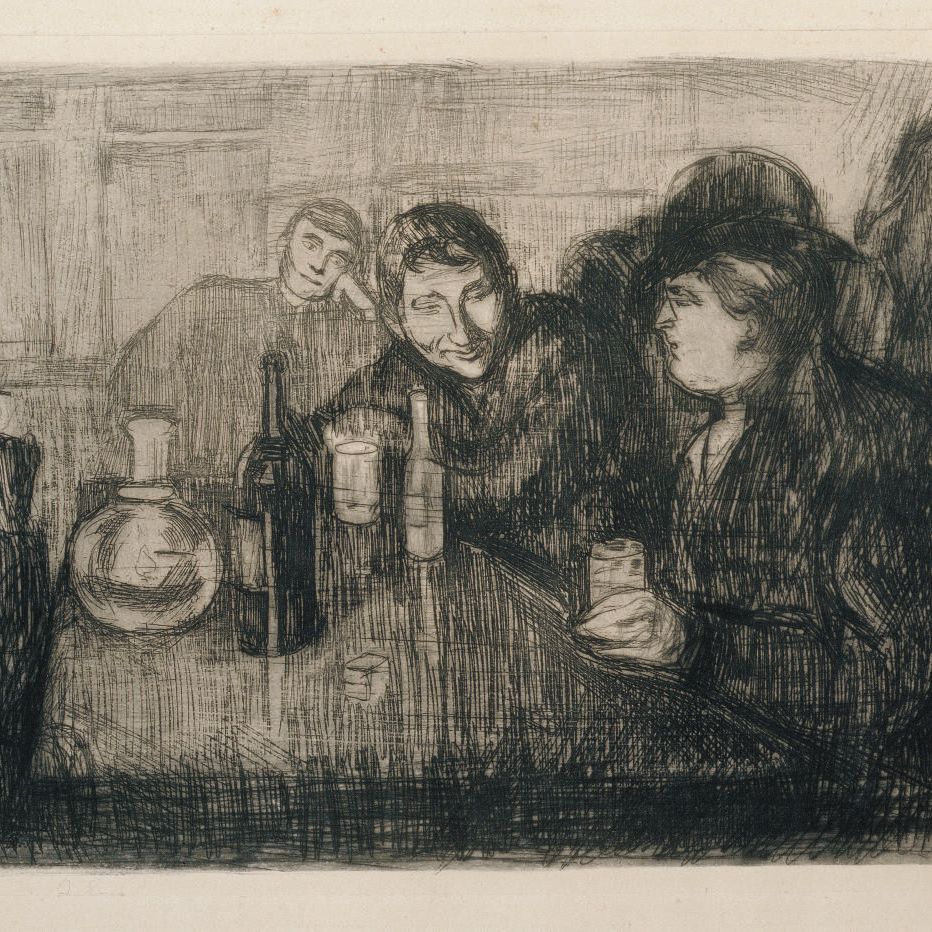 Edvard Munch — Кристиана - Богема I (Шифлер, 10; Волл, 15)