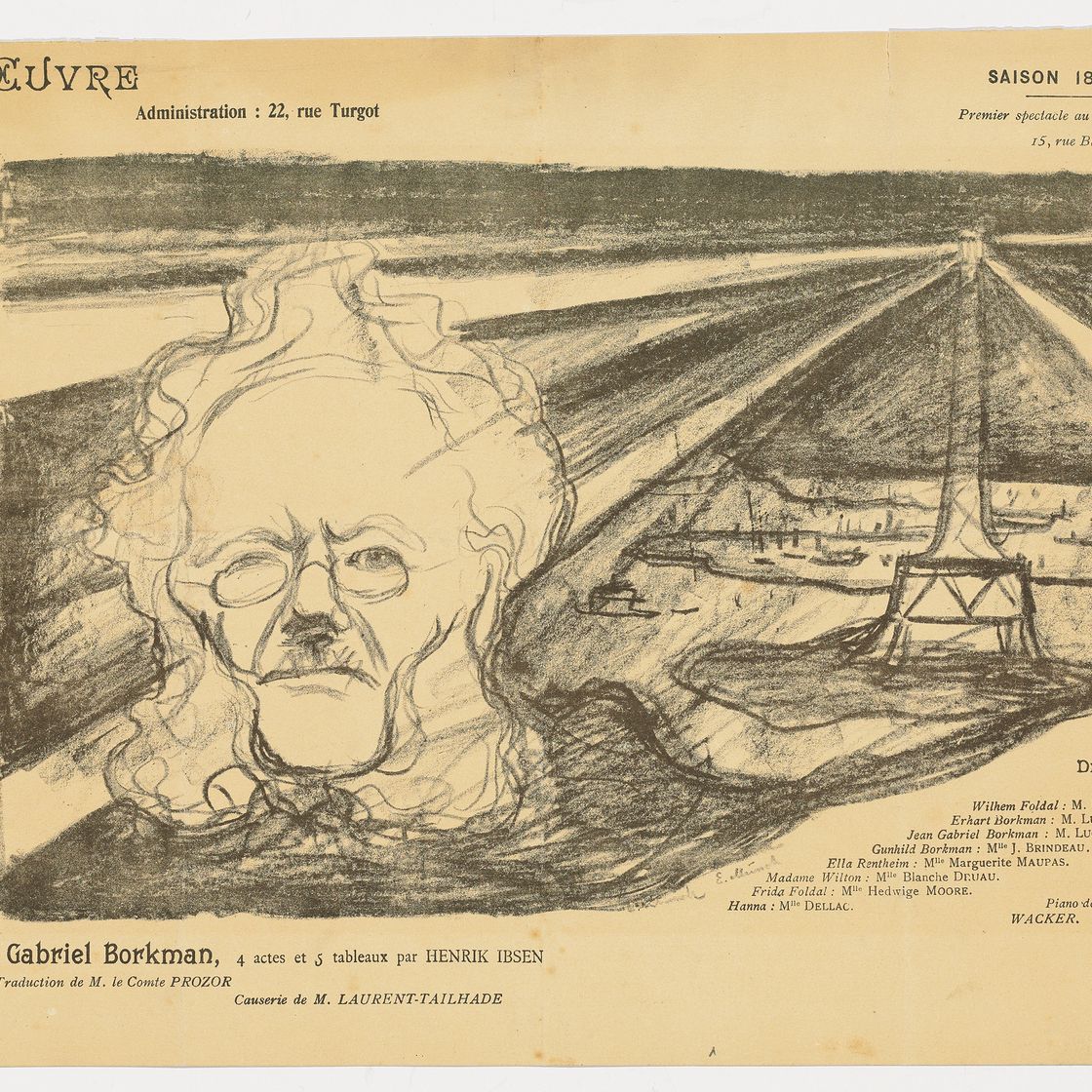 Edvard Munch — Театральная программа: Джон Габриэль Боркман