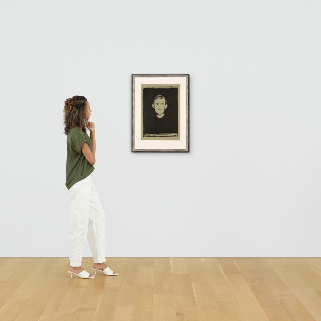 Edvard Munch — Автопортрет, изображение 3