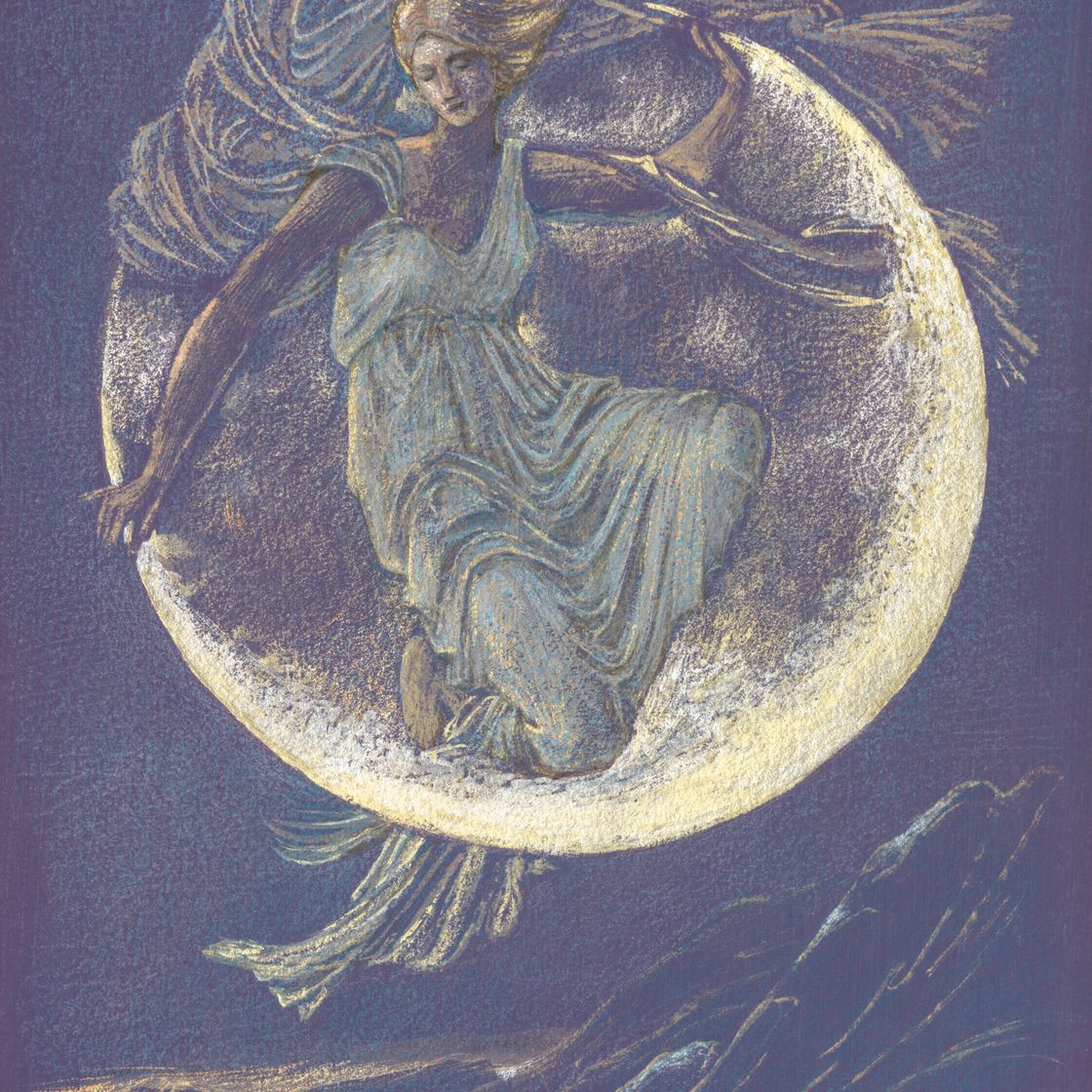 Edward Burne-Jones — Луна