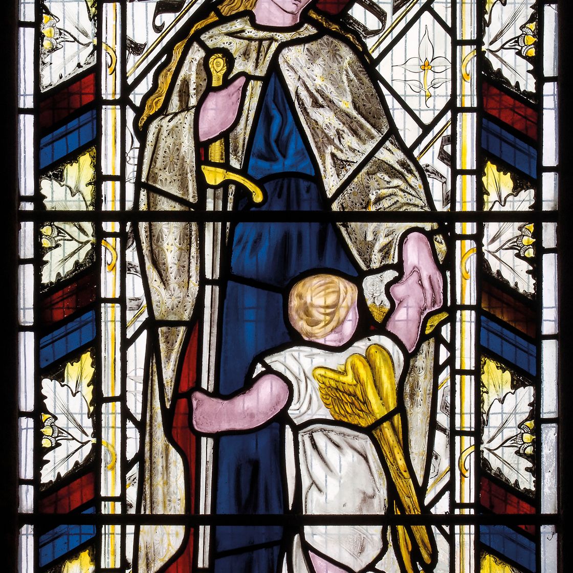 Edward Burne-Jones — Святая Агнесса, изображение 3