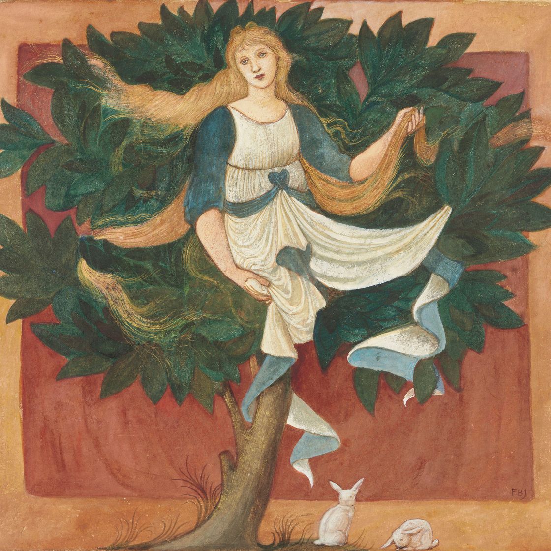 Edward Burne-Jones — Лесная нимфа
