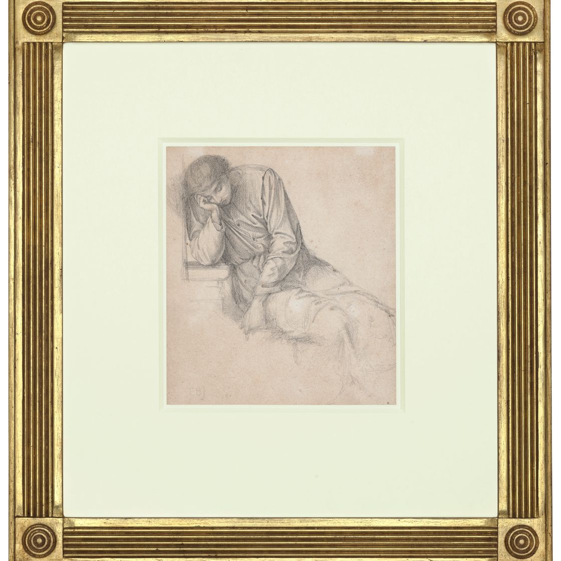 Edward Burne-Jones — Этюд к "Мечте Чосера о хороших женщинах", изображение 2