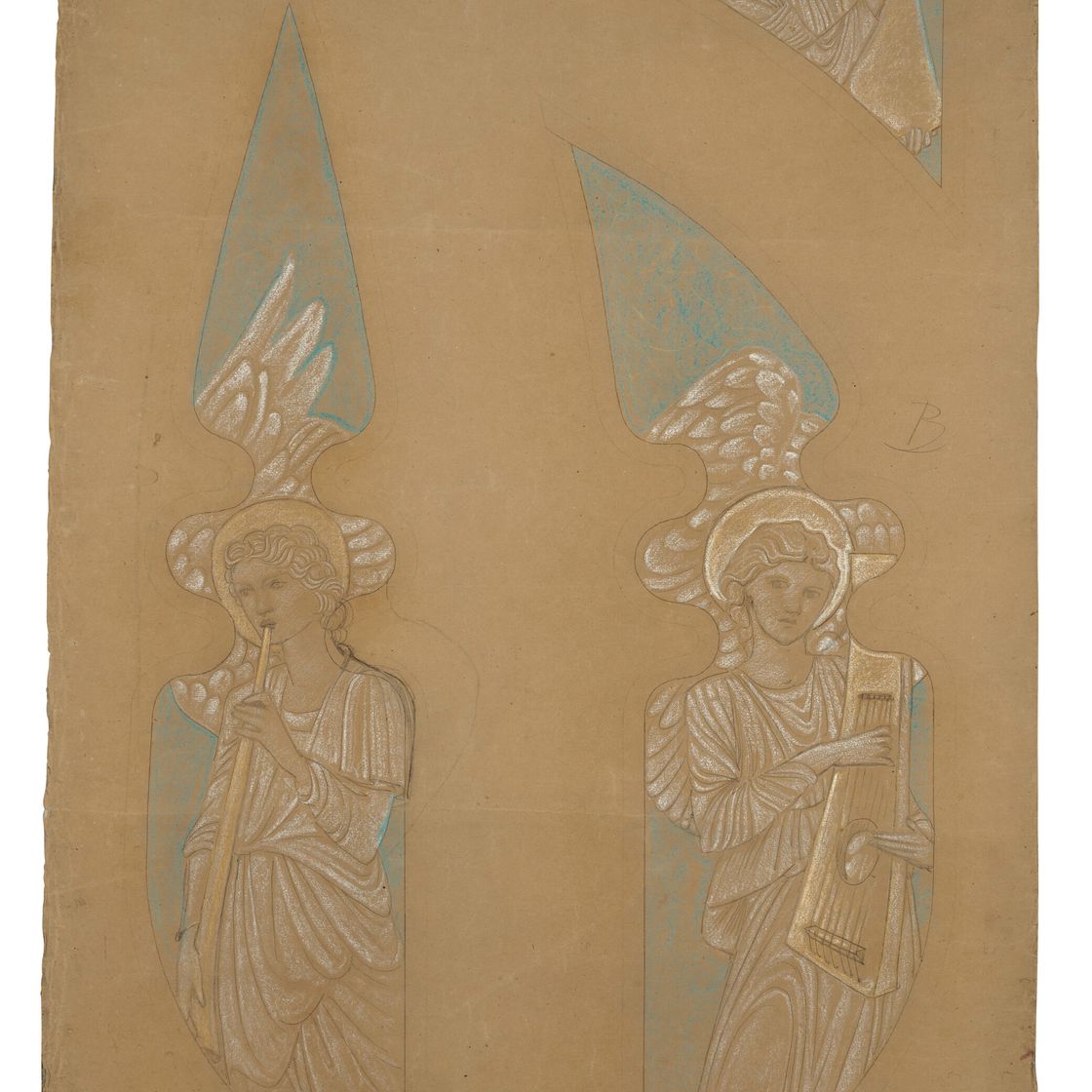 Edward Burne-Jones — Набор из четырех витражей для конгрегационалистской церкви Альбиона, Эштон-Андерлайн, Ланкашир, изображение 4