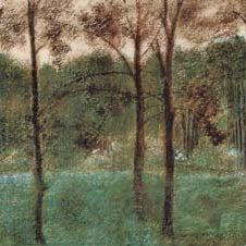 Edward Burne-Jones — В лесу (Пейзаж)