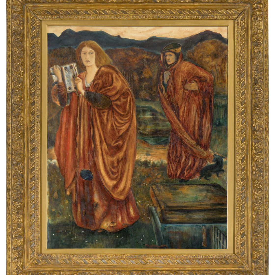 Edward Burne-Jones — Мерлин и Нимуэ, изображение 2