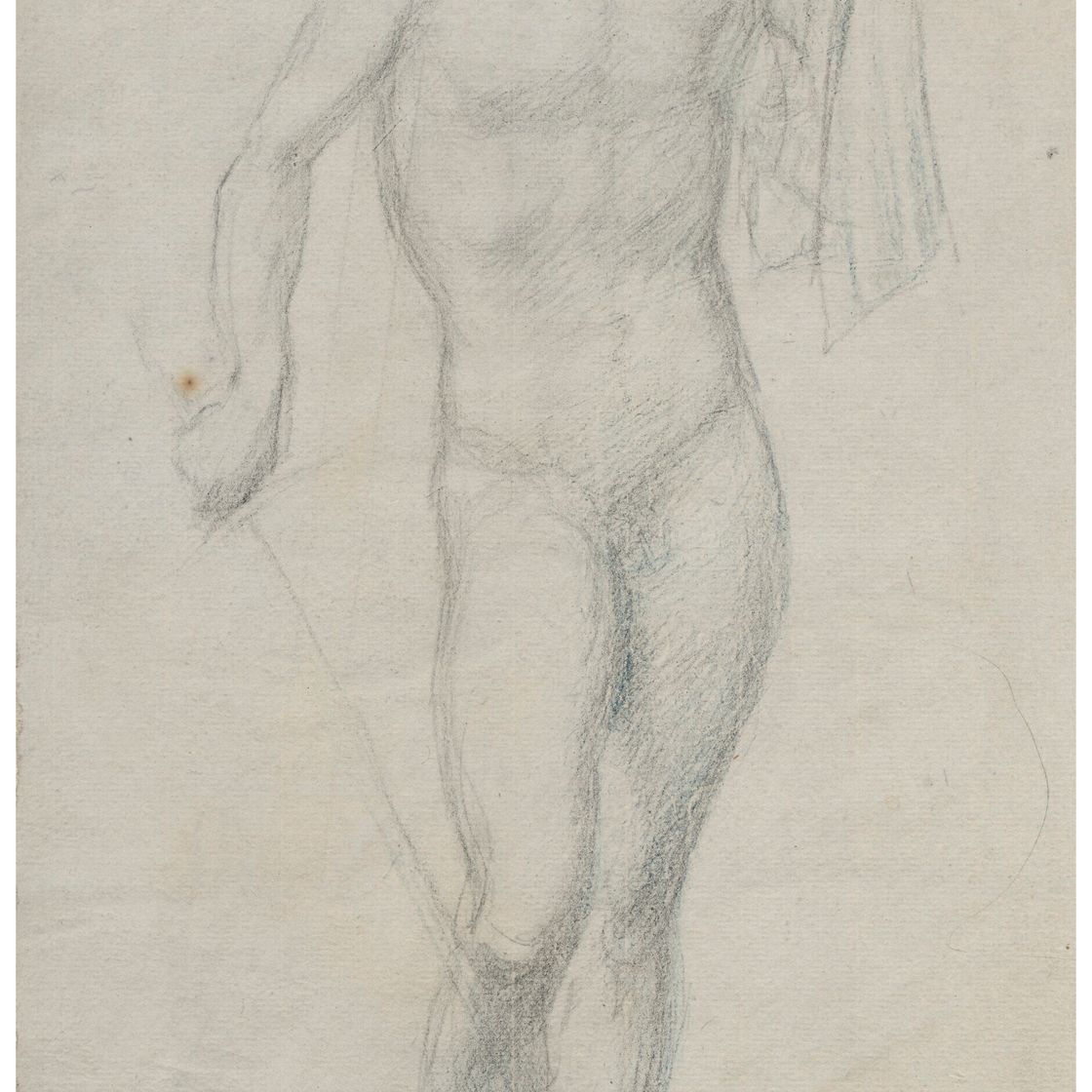 Edward Burne-Jones — Этюд для воина, бывшего в эпопее и с буклями