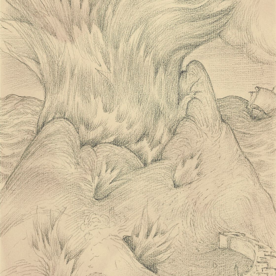 Edward Burne-Jones — Пылающая гора