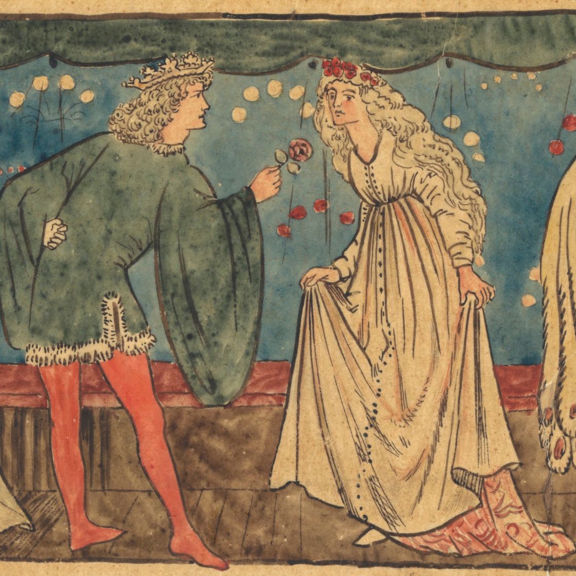 Edward Burne-Jones — Два варианта дизайна плитки "Золушка", изображение 3