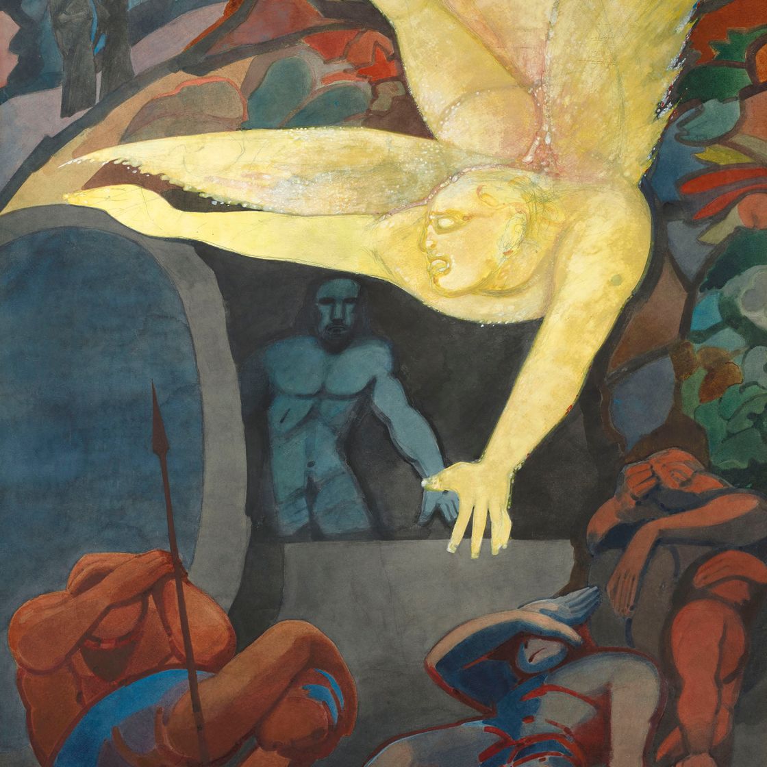 Edward Burra — Воскрешение