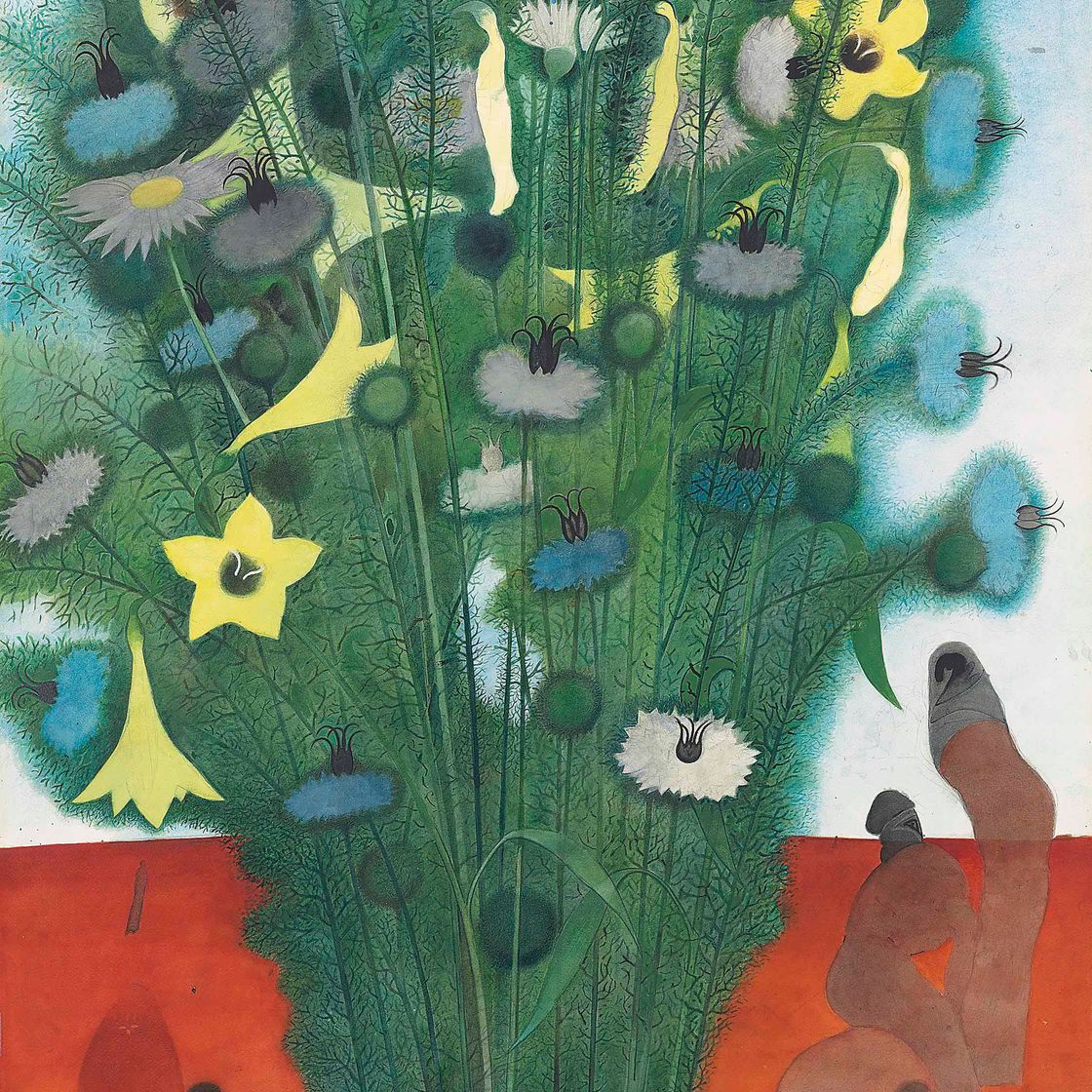 Edward Burra — Букет