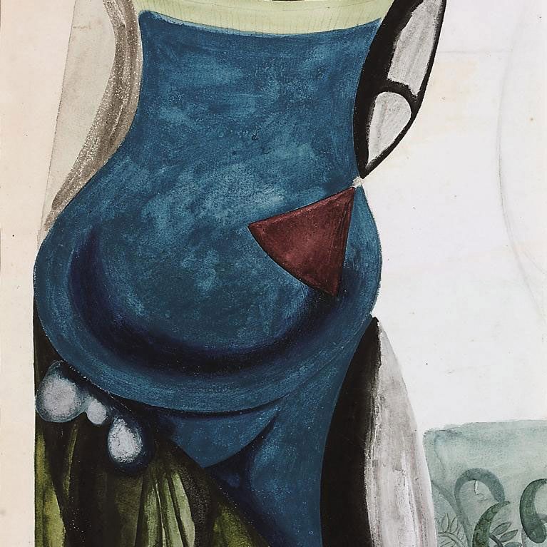 Edward Burra — Сюрреалистическая фигура
