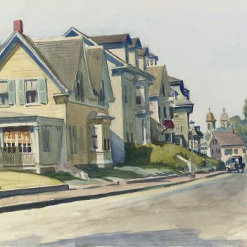Edward Hopper — Проспект-стрит, Глостер