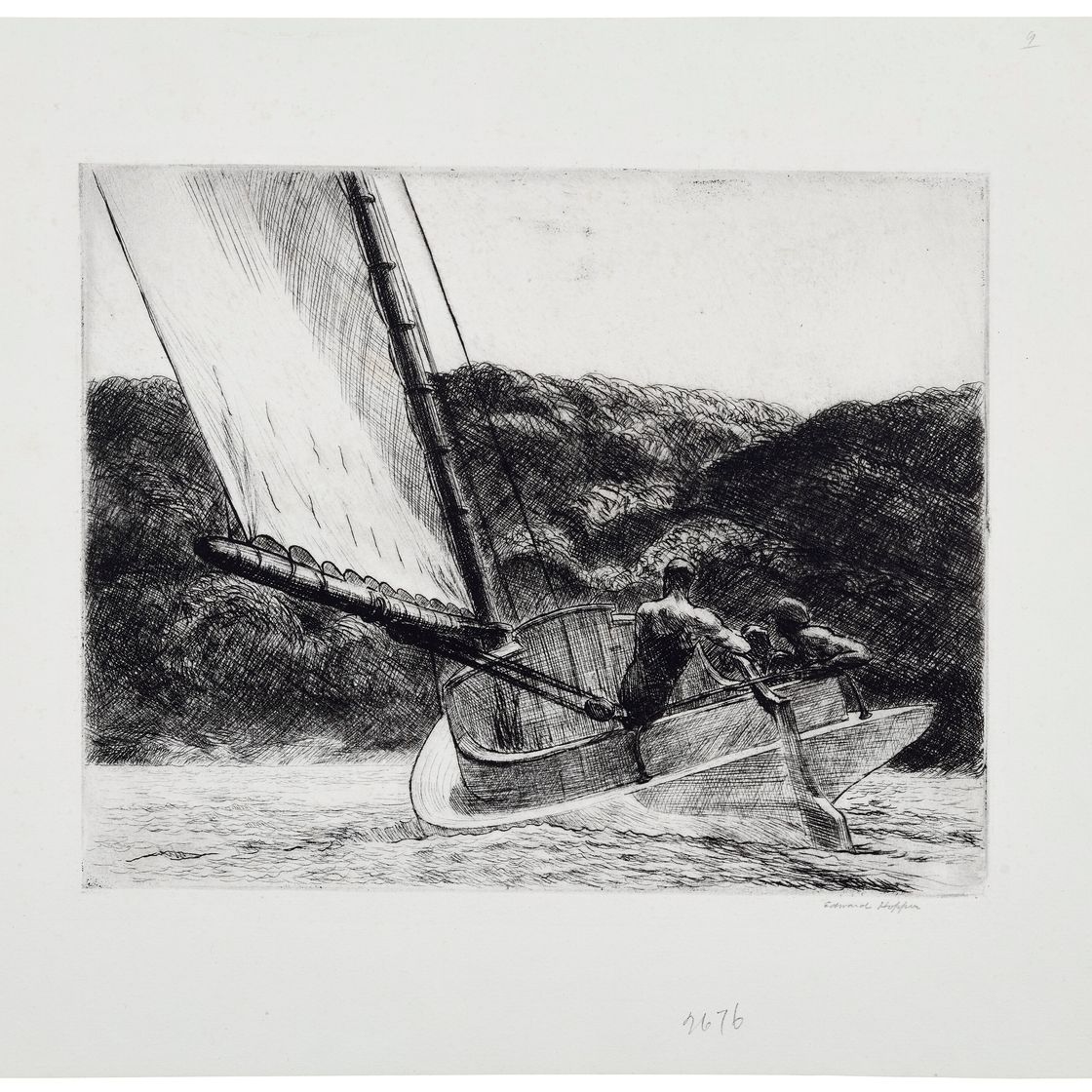 Edward Hopper — Кошачья лодка, изображение 3