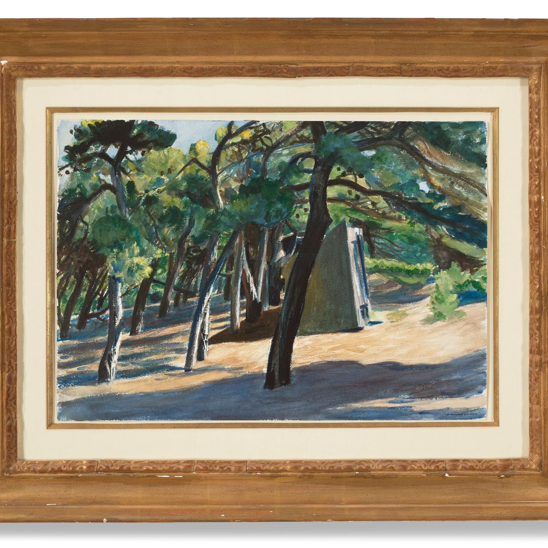 Edward Hopper — Низкорослые сосны, изображение 2