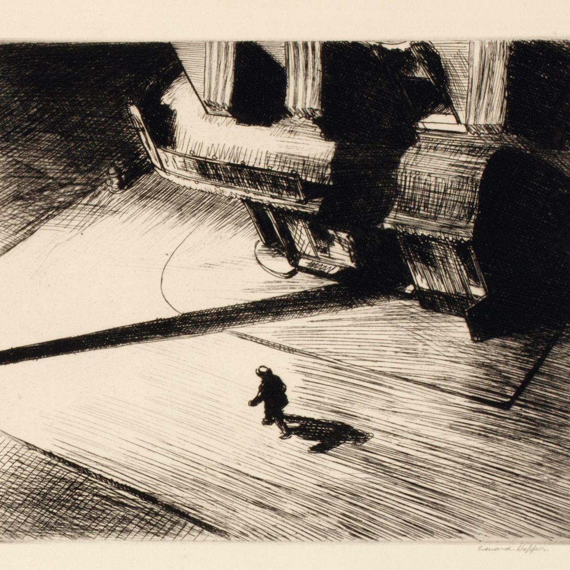 Edward Hopper — Шесть американских гравюр (серия 1) , The New Republic, Нью-Йорк, 1924