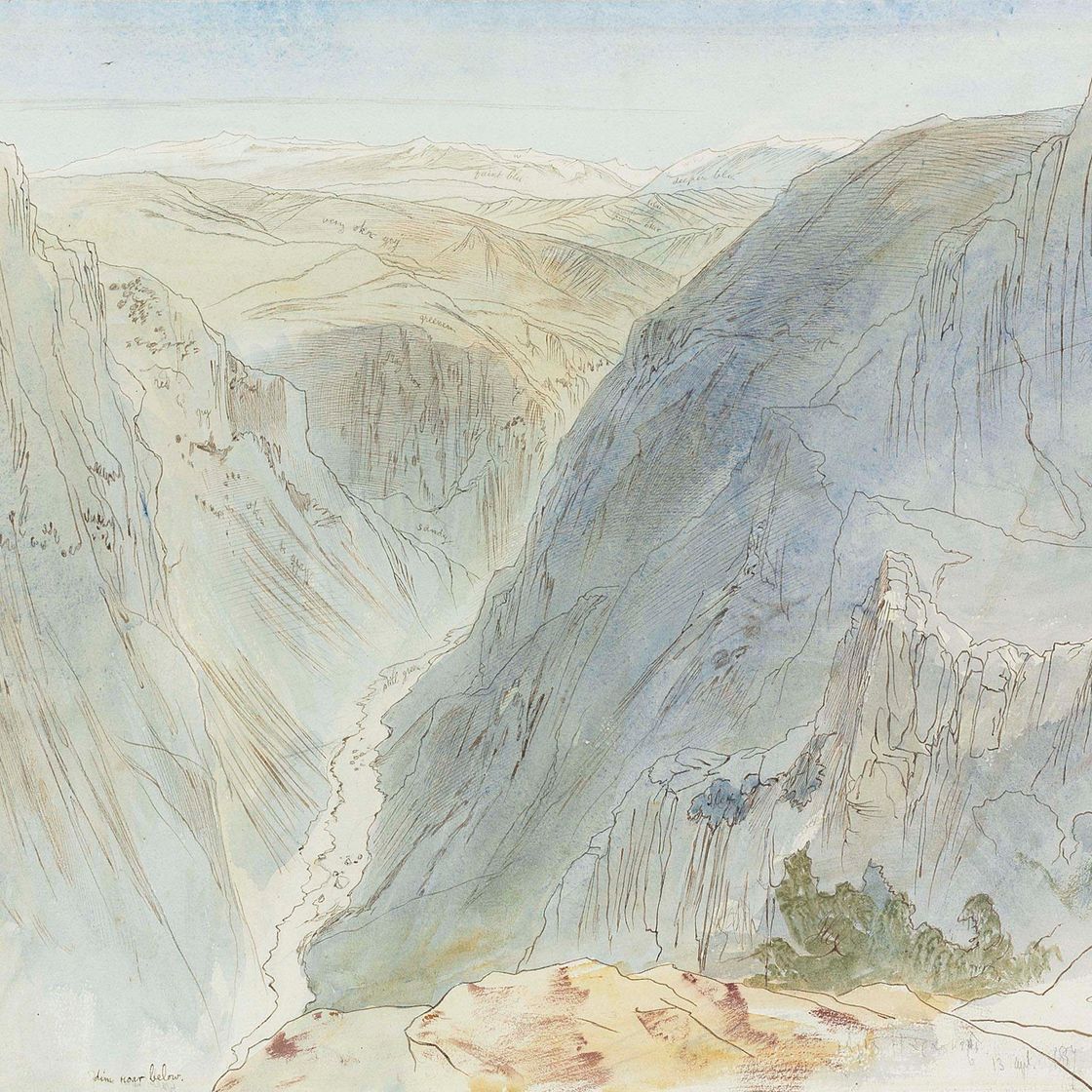Edward Lear — Агия Параскеви, Эпир, Греция