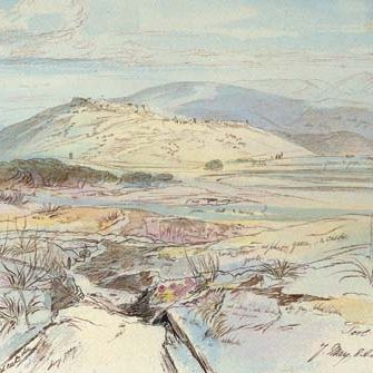 Edward Lear — Форт Сан-Джорджо, Кефалония, Греция