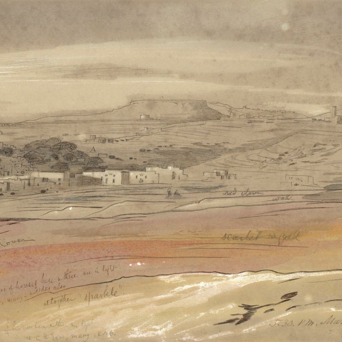 Edward Lear — Раббато, Гозо, Мальта