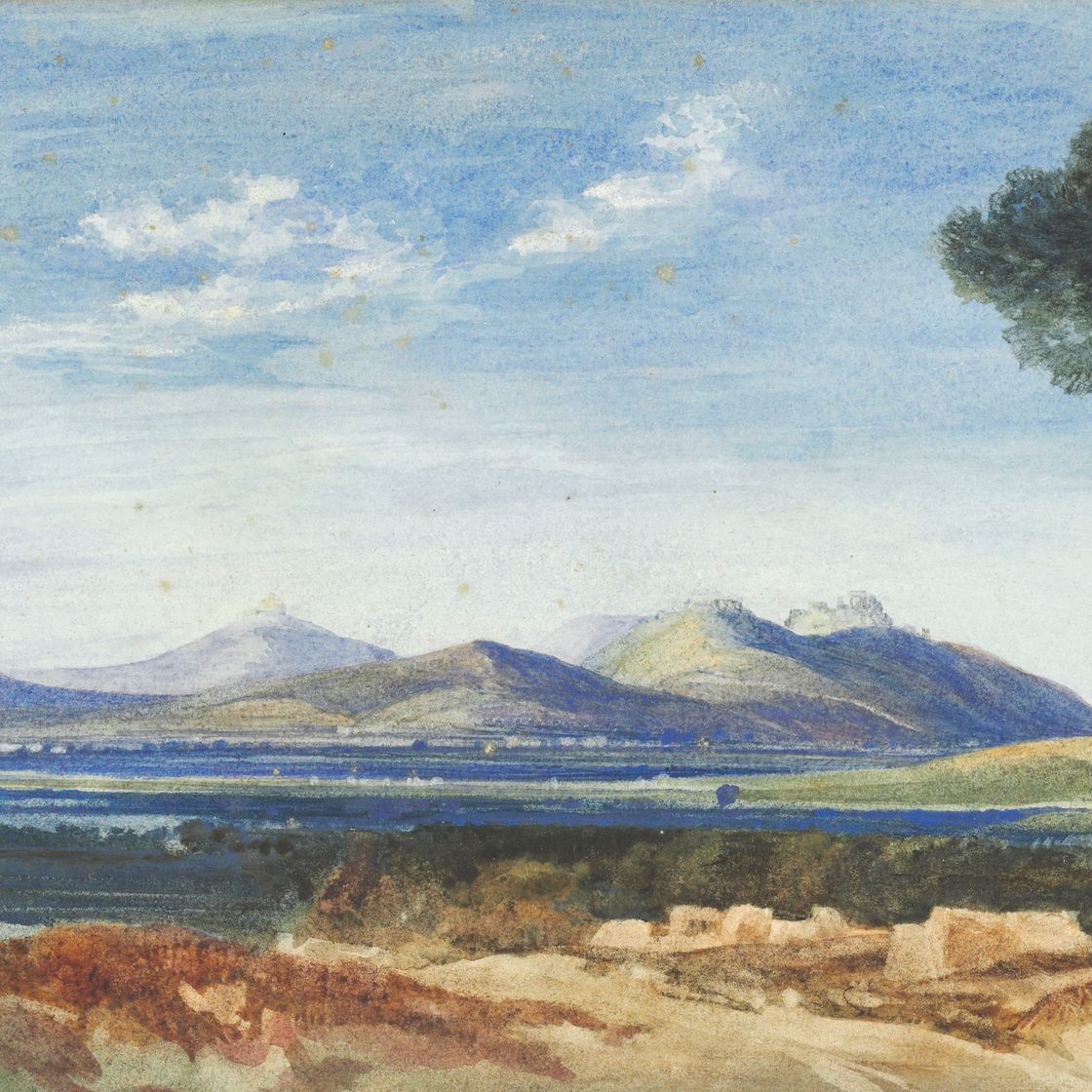 Edward Lear — Недалеко от Сартене, Корсика