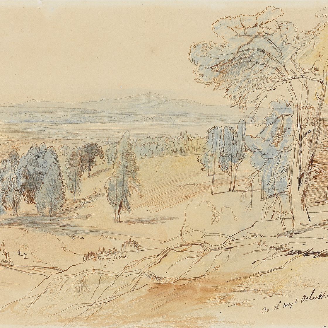 Edward Lear — По пути к Ахмету Аге из Кастеллы и Халкиды, Греция