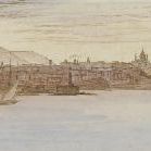 Edward Lear — Ведута из Генуи