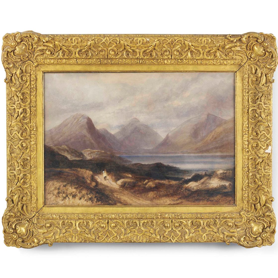 Edward Lear — Вид на сточные воды