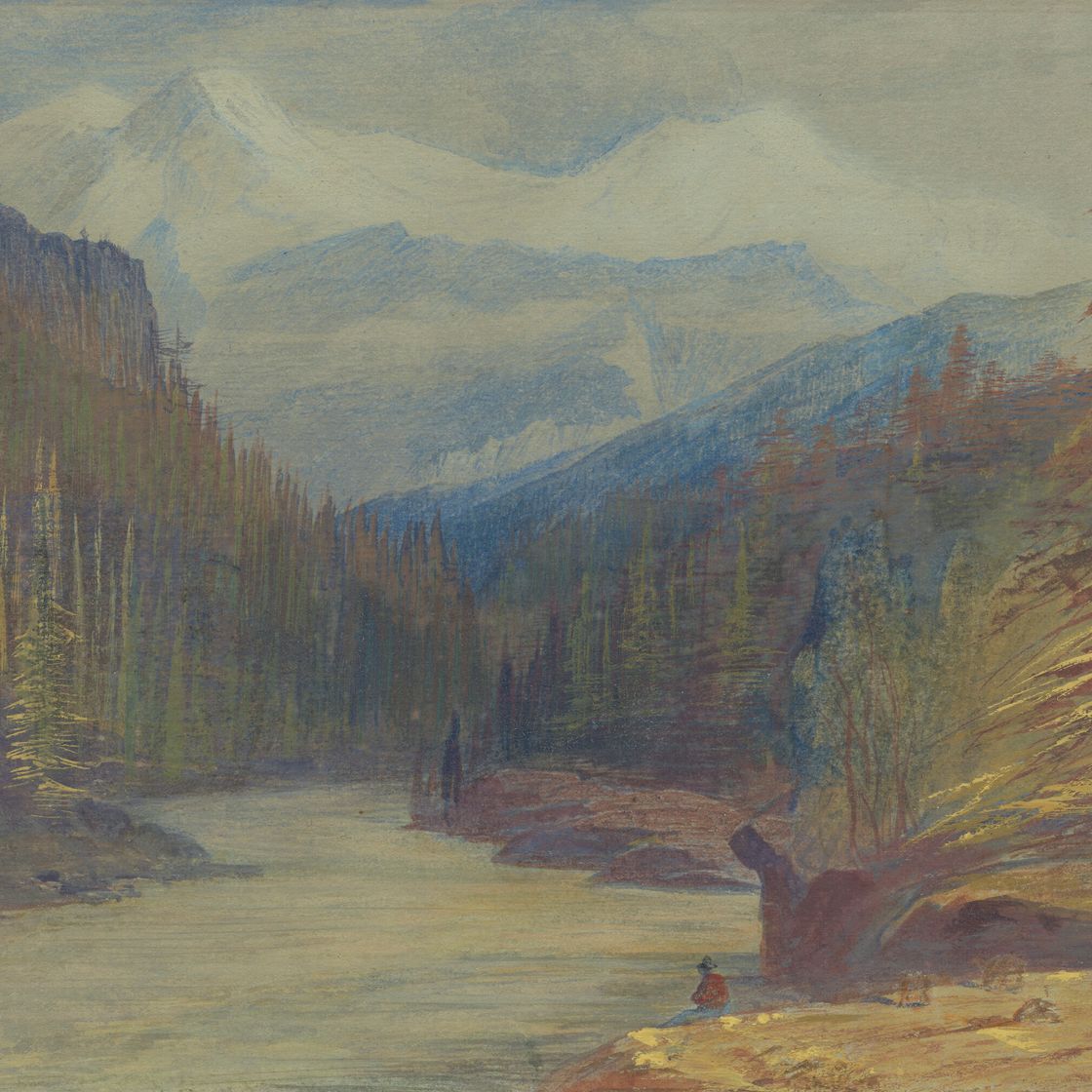 Edward Lear — Монблан, изображение 1