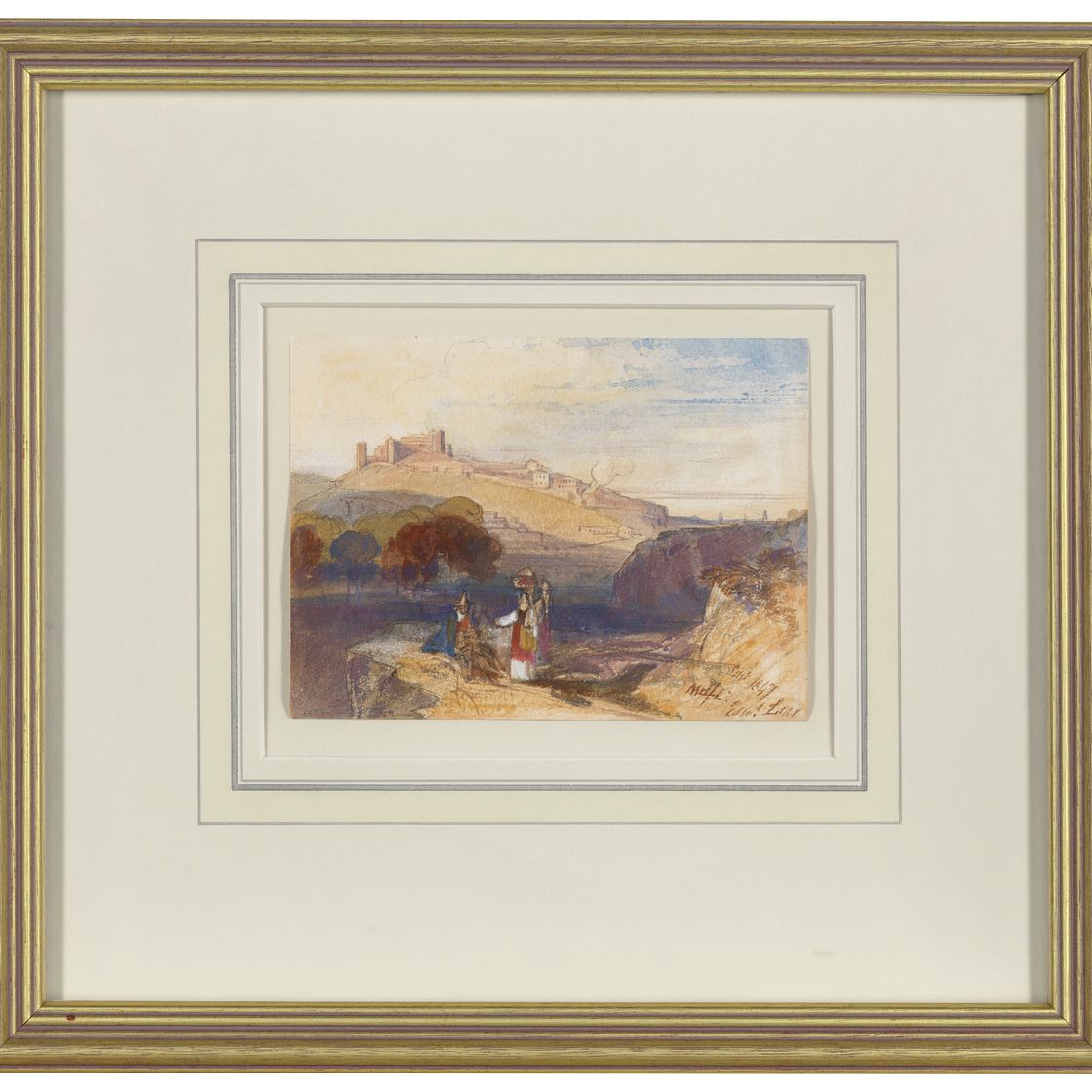 Edward Lear — Мельфи, Италия, изображение 2