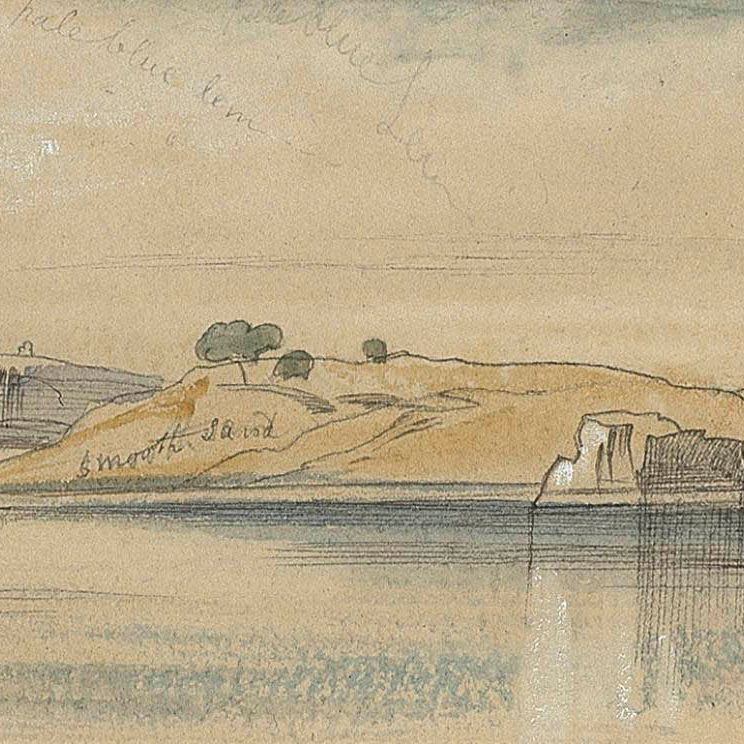 Edward Lear — Асуан на Ниле, Египет