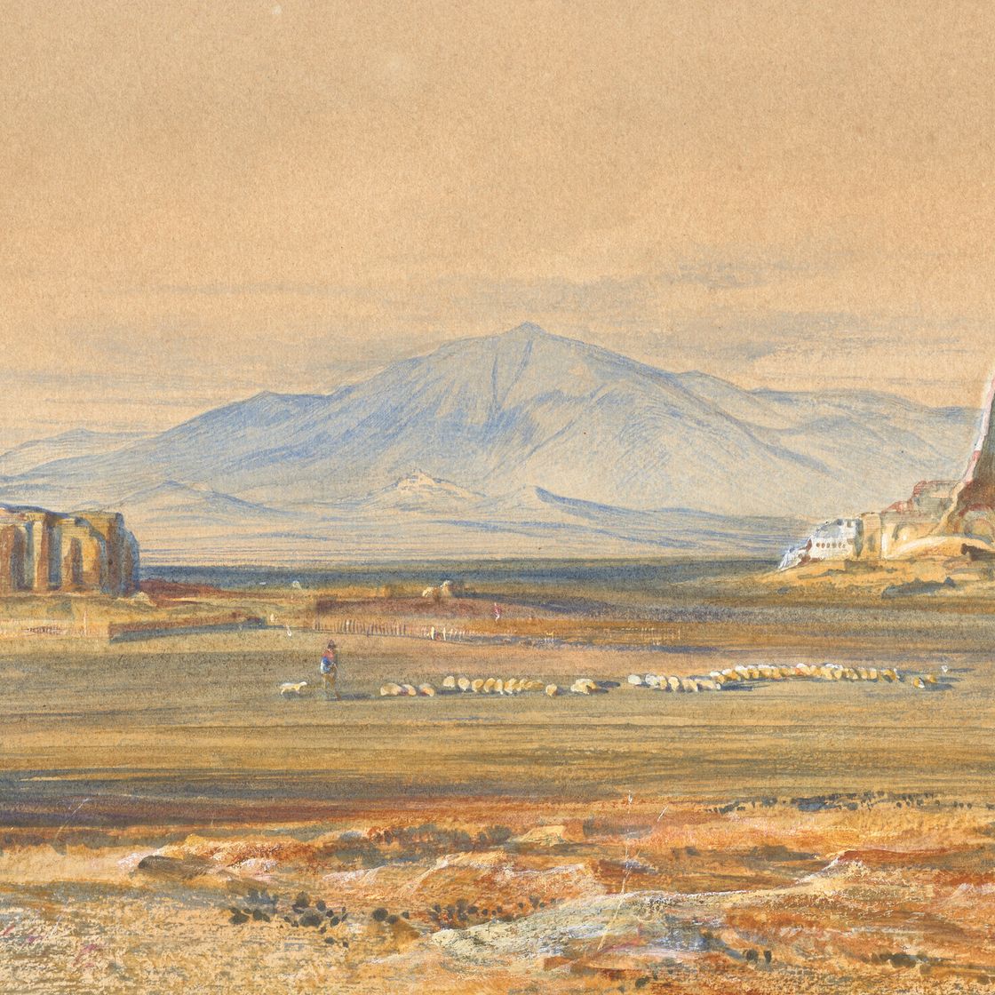 Edward Lear — Тор де'Скьяви, Римская кампания, изображение 1