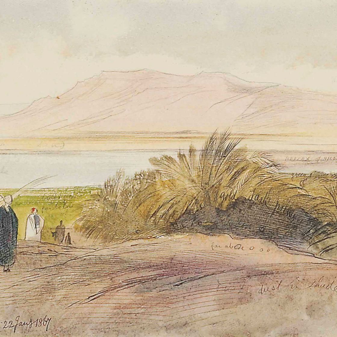 Edward Lear — Гирзе, Египет