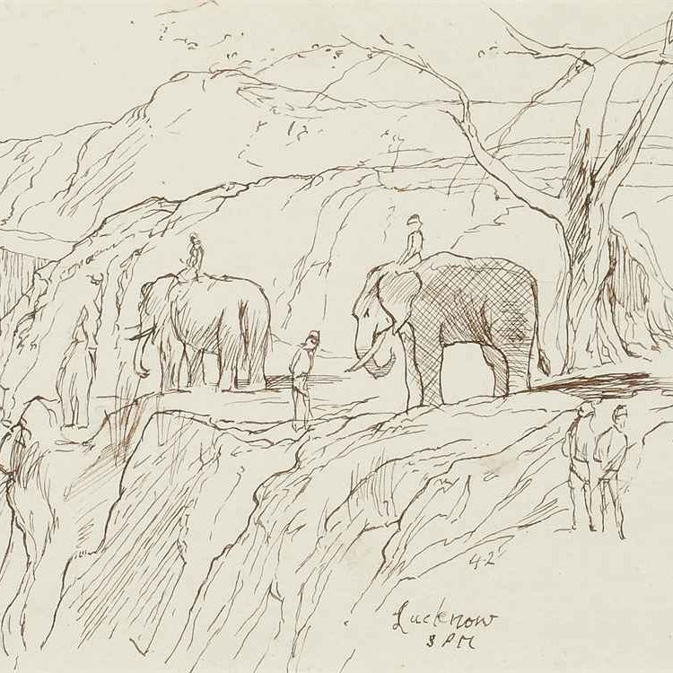 Edward Lear — Лакхнау