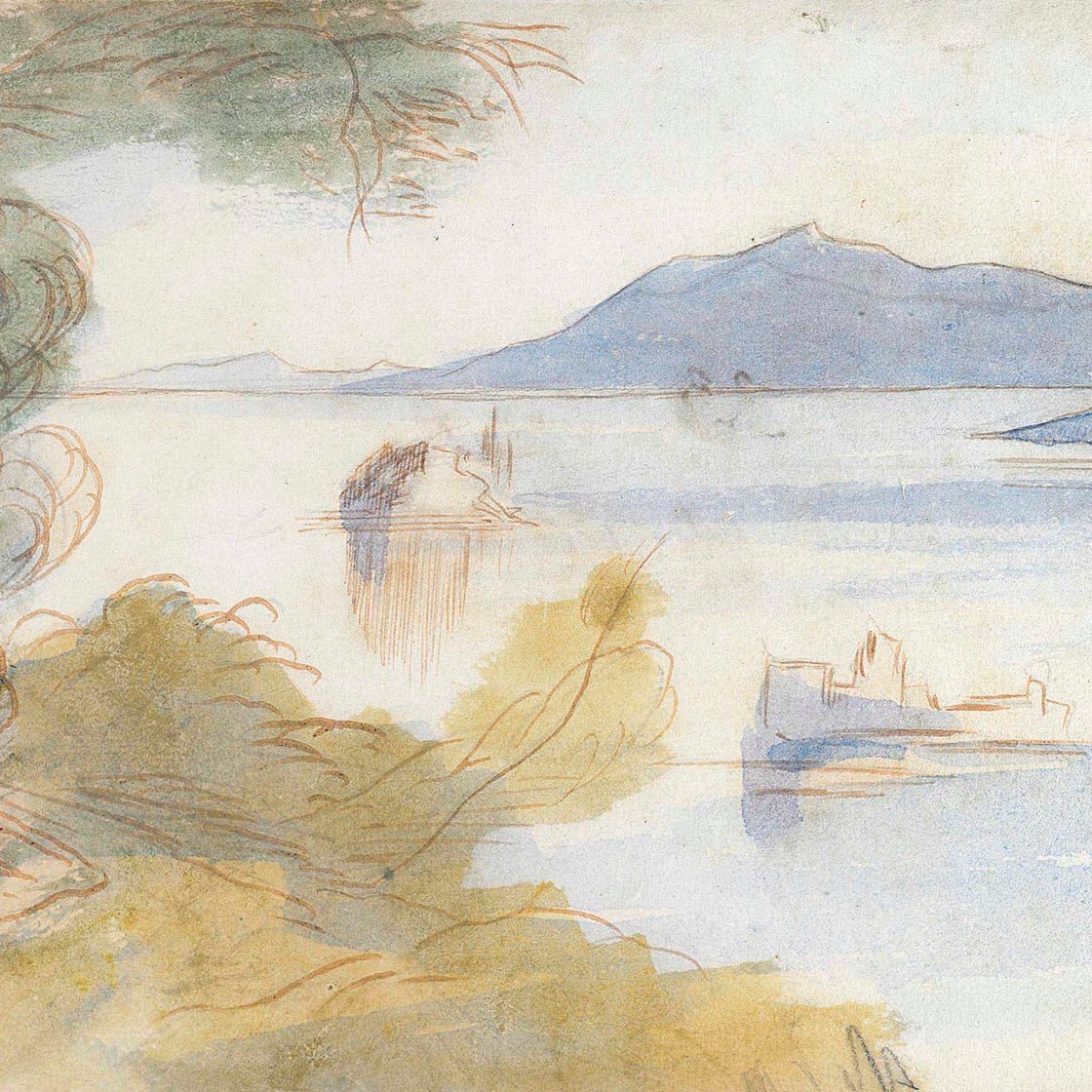 Edward Lear — Острова Лаго-Маджоре, Италия