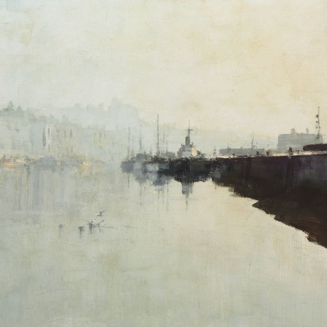 Edward Seago — Утренний туман, Рамсгейт