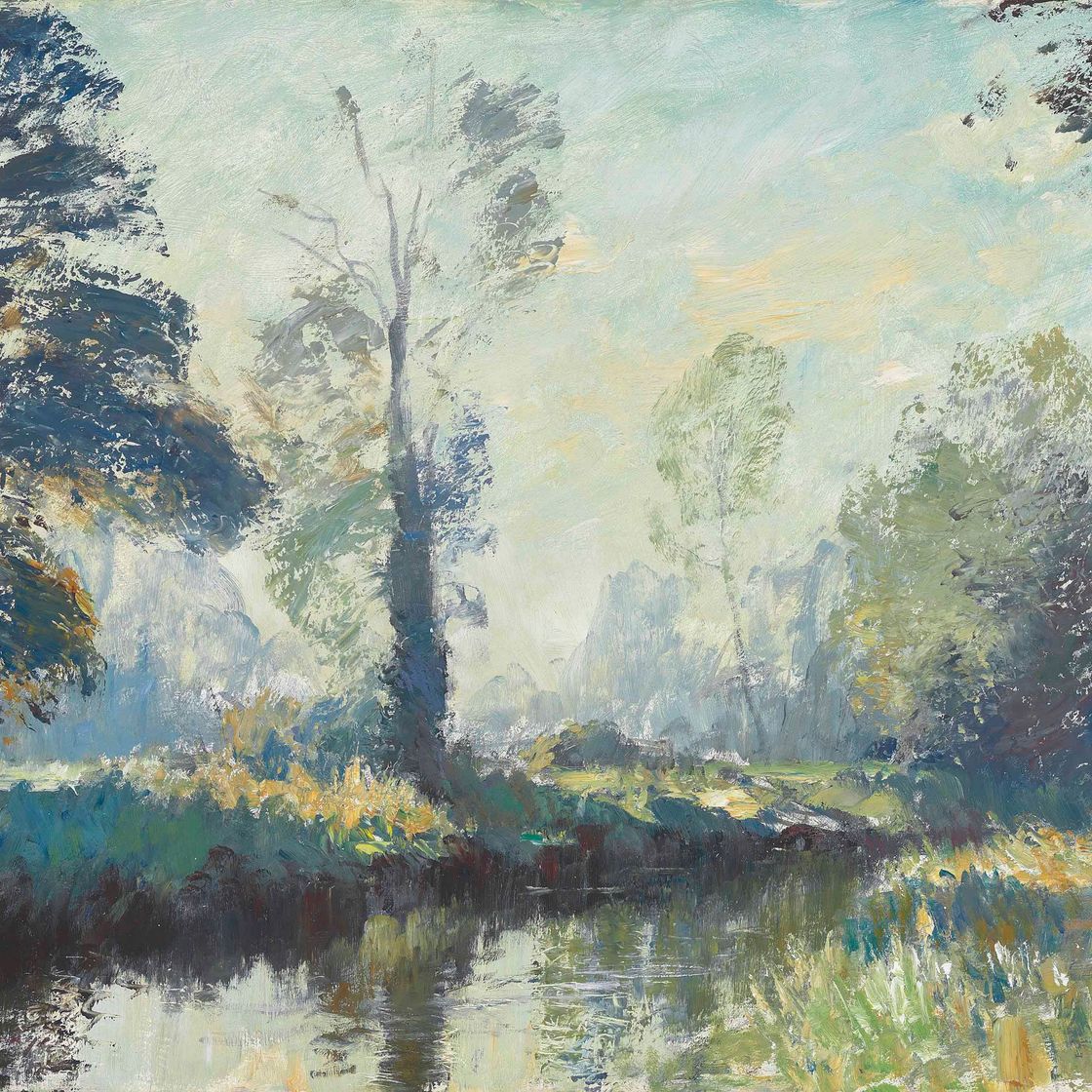 Edward Seago — Ручей в Суффолке