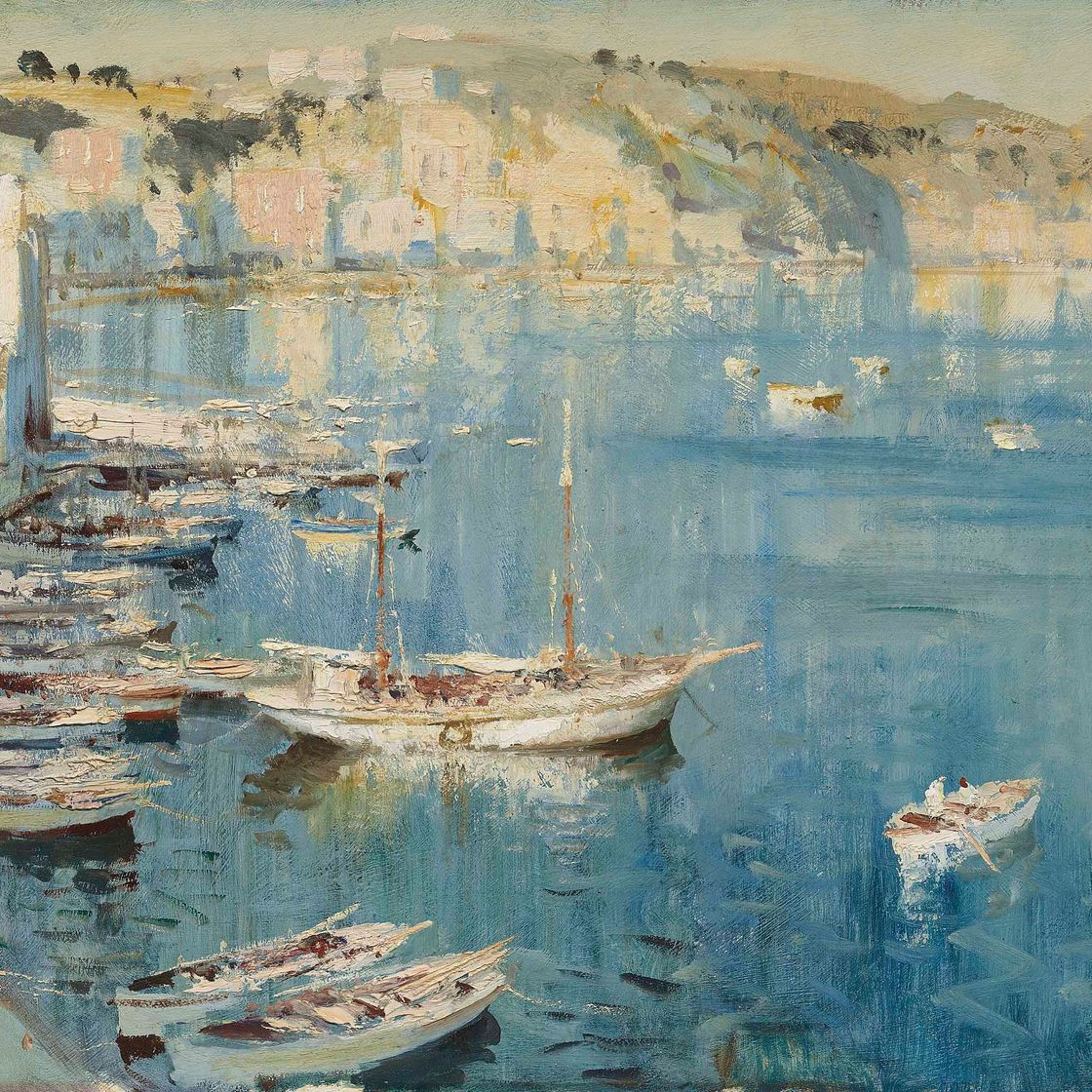 Edward Seago — Понца, Италия